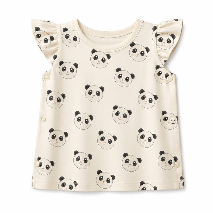 Mimi Baby Jhabla | Panda Face | Safari Tales | Bamboo-Cotton, Tagless, 3× Softer | 0-9M