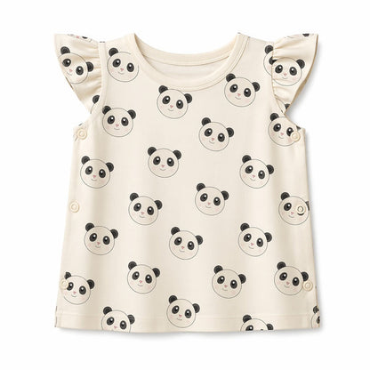 Mimi Baby Jhabla | Panda Face | Safari Tales | Bamboo-Cotton, Tagless, 3× Softer | 0-9M