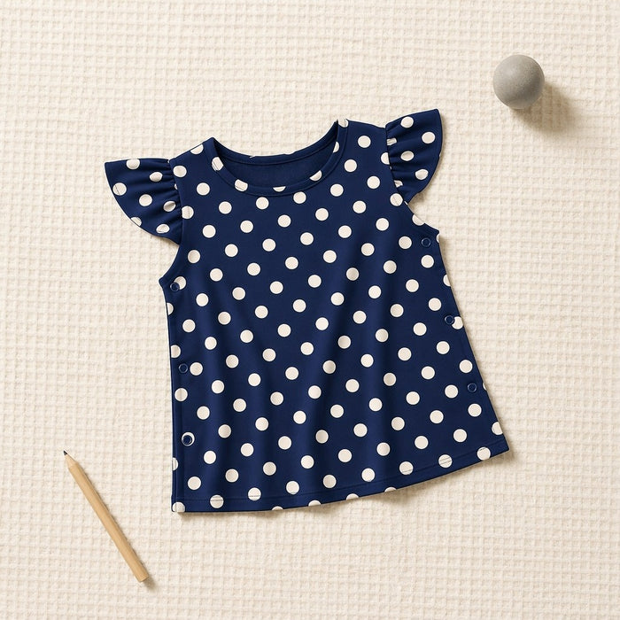 Mimi Baby Jhabla | Polka Dots | Geo Play | Bamboo-Cotton, Tagless, 3× Softer | 0-9M