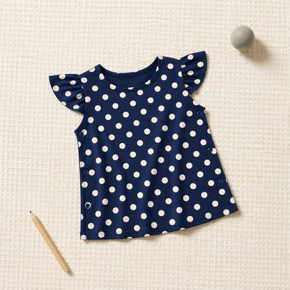 Mimi Baby Jhabla | Polka Dots | Geo Play | Bamboo-Cotton, Tagless, 3× Softer | 0-9M