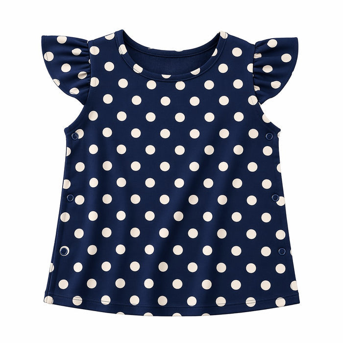 Mimi Baby Jhabla | Polka Dots | Geo Play | Bamboo-Cotton, Tagless, 3× Softer | 0-9M