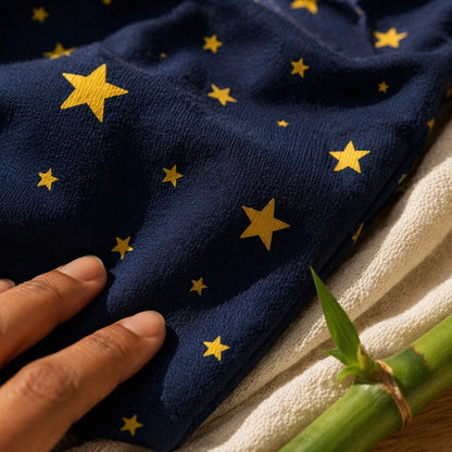Mimi Baby Jhabla | Scattered Stars | Stardust | Bamboo-Cotton, Tagless, 3× Softer | 0-9M