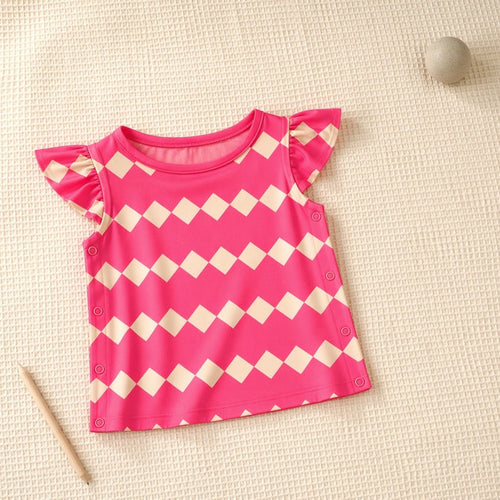Mimi Baby Jhabla | Zigzag | Geo Play | Bamboo-Cotton, Tagless, 3× Softer | 0-9M