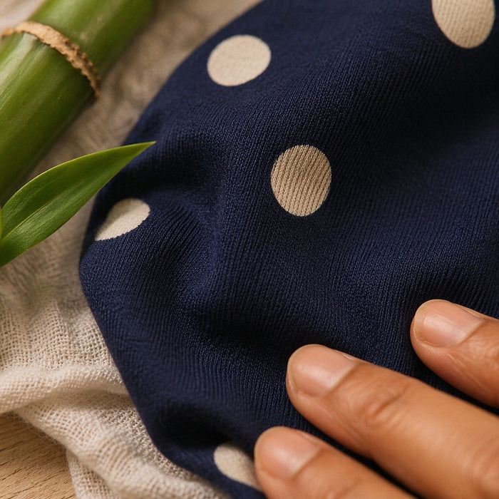 Mimi Baby Romper | Polka Dots | Geo Play | Bamboo-Cotton, 3× Softer, Tagless | 0-24M