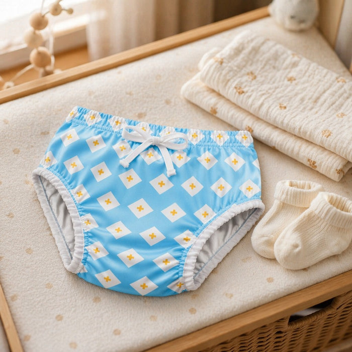 Mimi Kids Brief (2-6Y) | Argyle | Geo Play | Bamboo-Cotton, Tagless, Antibacterial | 2-6Y
