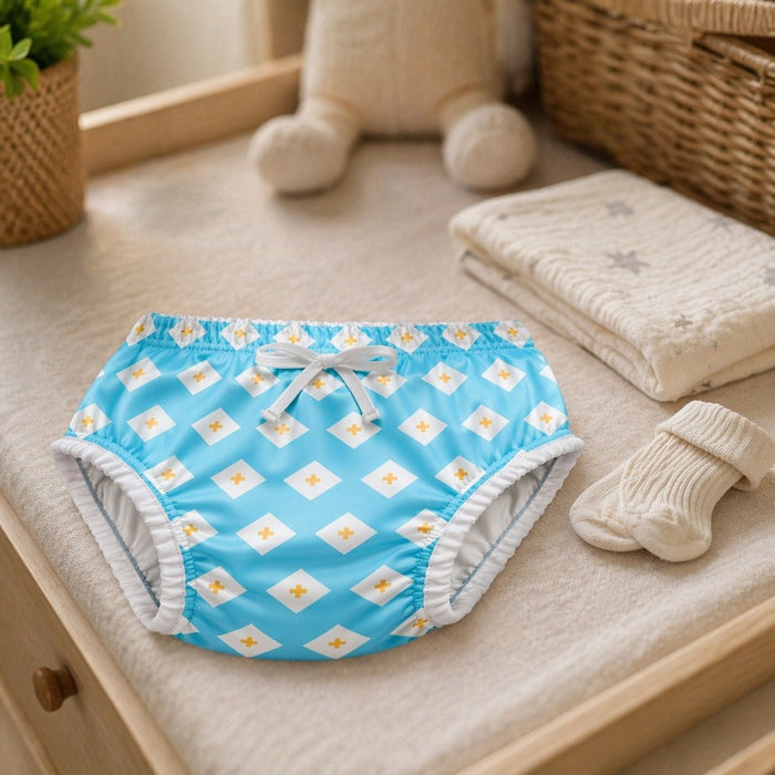 Mimi Kids Brief (2-6Y) | Argyle | Geo Play | Bamboo-Cotton, Tagless, Antibacterial | 2-6Y