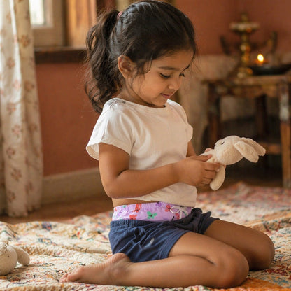 Mimi Kids Brief (2-6Y) | Butterfly Garden | Blossom | Bamboo-Cotton, Tagless, Antibacterial | 2-6Y