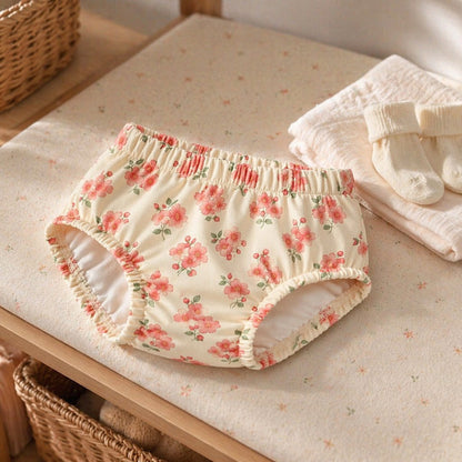Mimi Kids Brief (2-6Y) | Cherry Blossom | Blossom | Bamboo-Cotton, Tagless, Antibacterial | 2-6Y