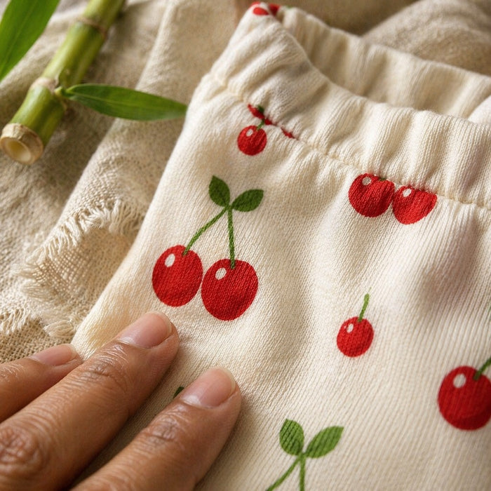 Mimi Kids Brief (2-6Y) | Cherry Pair | Orchard | Bamboo-Cotton, Tagless, Antibacterial | 2-6Y