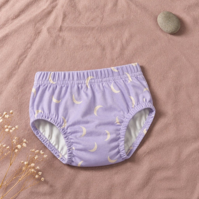 Mimi Kids Brief (2-6Y) | Crescent Moon Scatter | Monsoon Magic | Bamboo-Cotton, Tagless, Antibacterial | 2-6Y