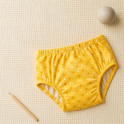 Mimi Kids Brief (2-6Y) | Cross & Diamond | Geo Play | Bamboo-Cotton, Tagless, Antibacterial | 2-6Y