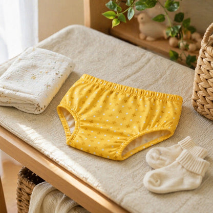 Mimi Kids Brief (2-6Y) | Cross & Diamond | Geo Play | Bamboo-Cotton, Tagless, Antibacterial | 2-6Y
