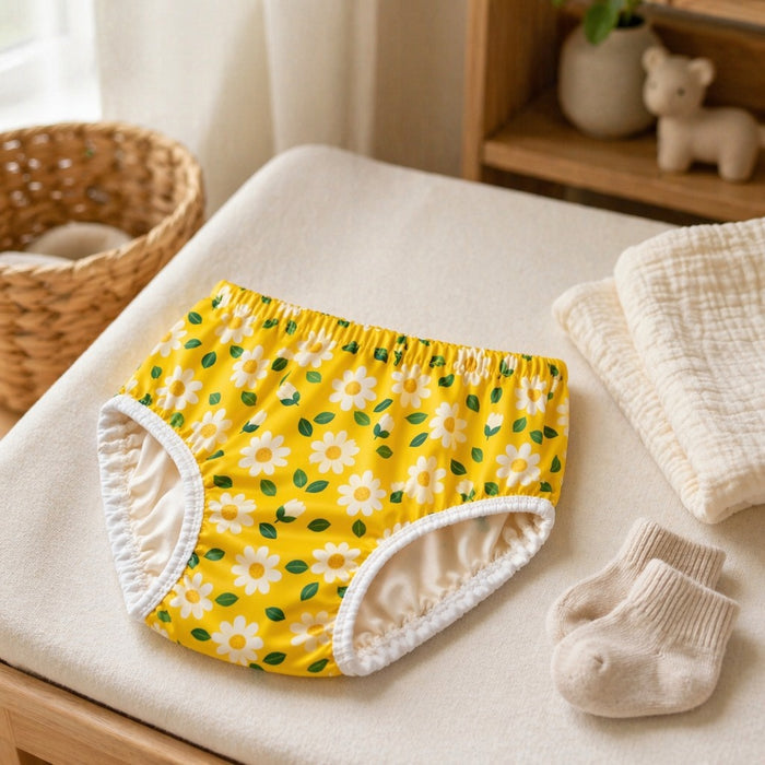 Mimi Kids Brief (2-6Y) | Daisy Chain | Blossom | Bamboo-Cotton, Tagless, Antibacterial | 2-6Y