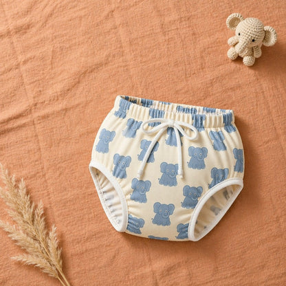 Mimi Kids Brief (2-6Y) | Elephant Parade | Safari Tales | Bamboo-Cotton, Tagless, Antibacterial | 2-6Y