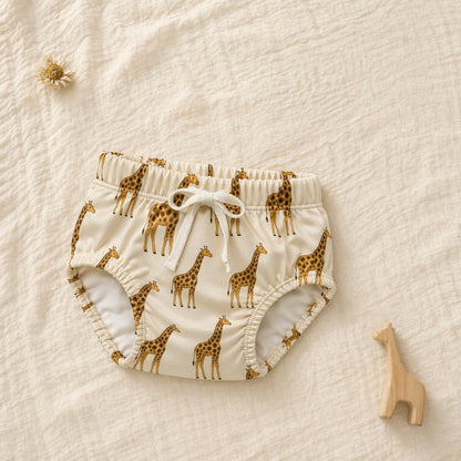 Mimi Kids Brief (2-6Y) | Giraffe Royale | Safari Tales | Bamboo-Cotton, Tagless, Antibacterial | 2-6Y