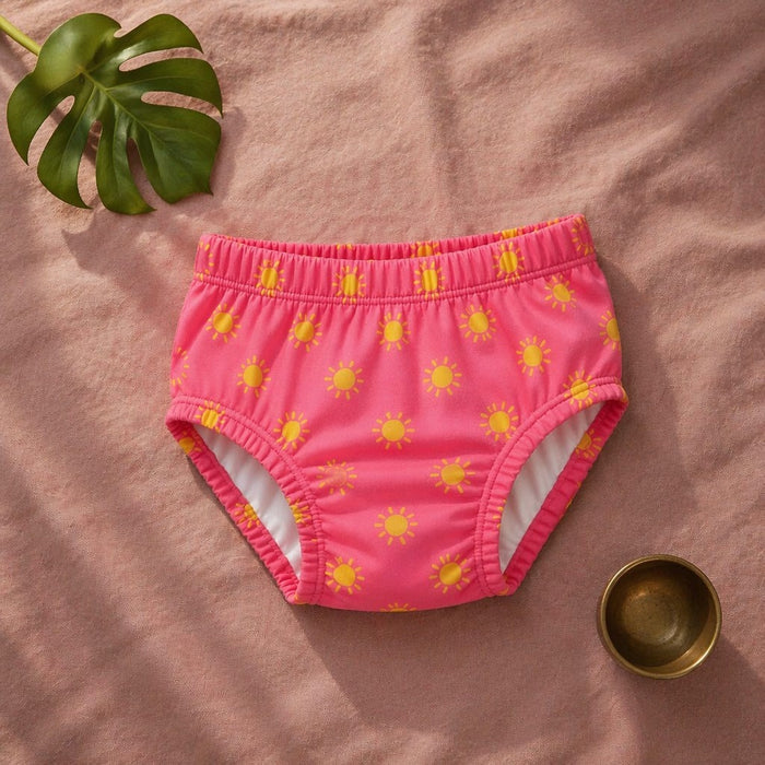 Mimi Kids Brief (2-6Y) | Golden Sun | Monsoon Magic | Bamboo-Cotton, Tagless, Antibacterial | 2-6Y