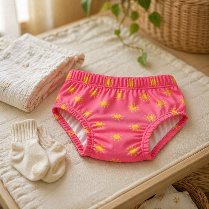 Mimi Kids Brief (2-6Y) | Golden Sun | Monsoon Magic | Bamboo-Cotton, Tagless, Antibacterial | 2-6Y