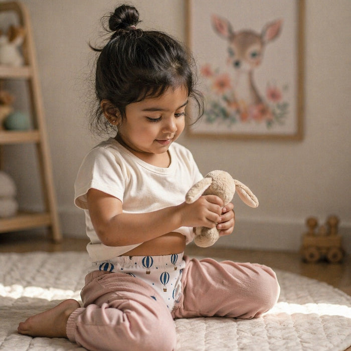 Mimi Kids Brief (2-6Y) | Hot Air Balloon | Little Voyager | Bamboo-Cotton, Tagless, Antibacterial | 2-6Y