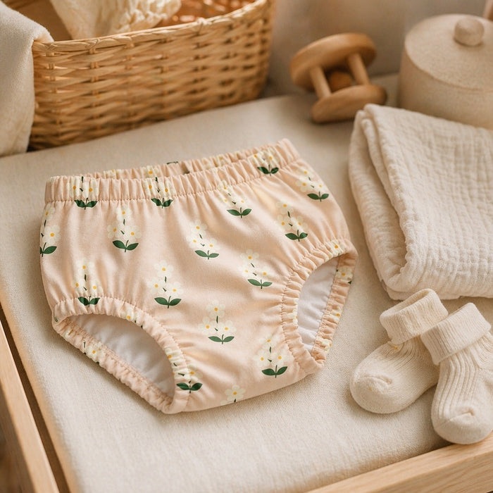 Mimi Kids Brief (2-6Y) | Jasmine Bunch | Tropicale | Bamboo-Cotton, Tagless, Antibacterial | 2-6Y