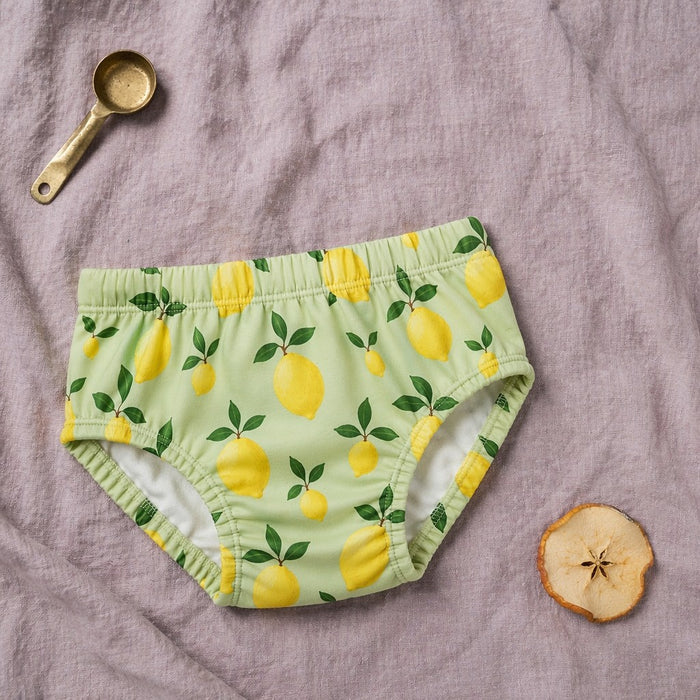 Mimi Kids Brief (2-6Y) | Lemon Branch | Orchard | Bamboo-Cotton, Tagless, Antibacterial | 2-6Y