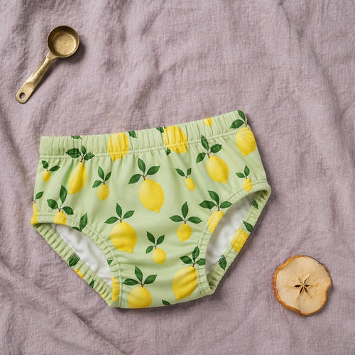 Mimi Kids Brief (2-6Y) | Lemon Branch | Orchard | Bamboo-Cotton, Tagless, Antibacterial | 2-6Y