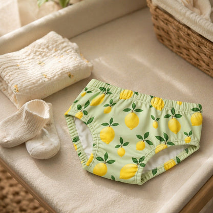 Mimi Kids Brief (2-6Y) | Lemon Branch | Orchard | Bamboo-Cotton, Tagless, Antibacterial | 2-6Y