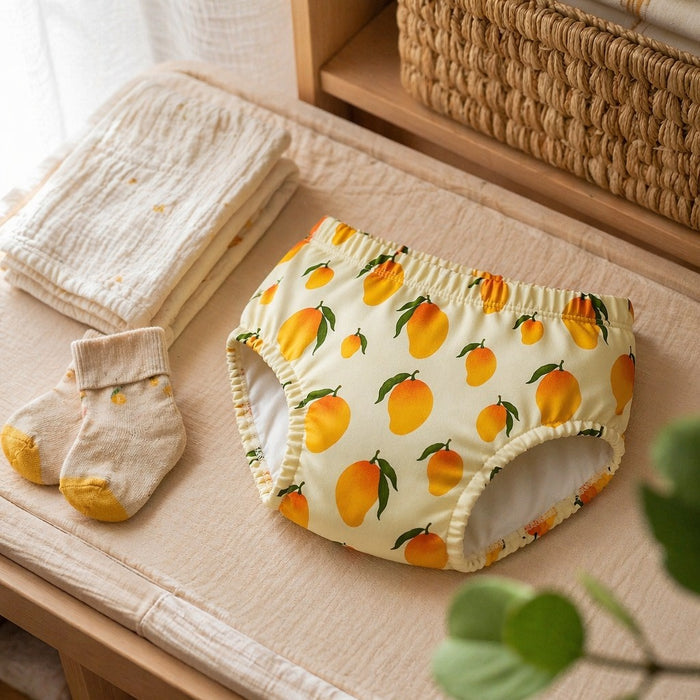 Mimi Kids Brief (2-6Y) | Mango Grove | Orchard | Bamboo-Cotton, Tagless, Antibacterial | 2-6Y