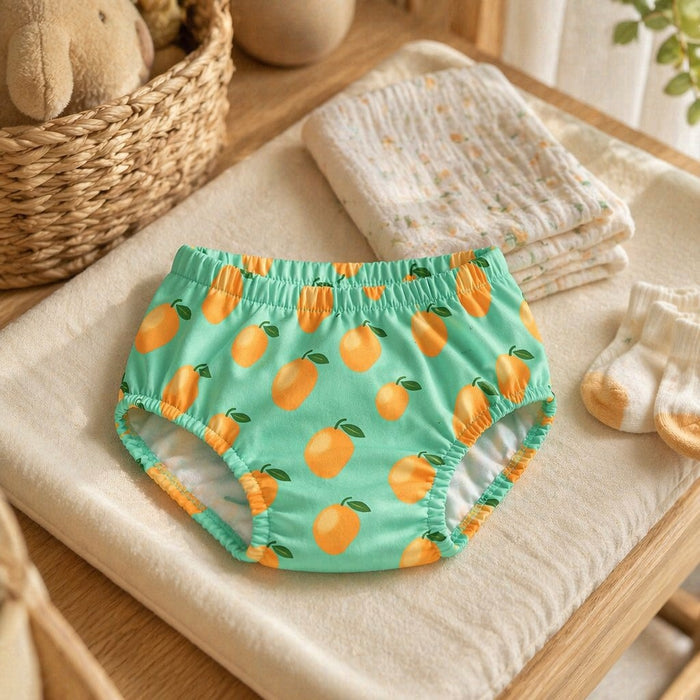 Mimi Kids Brief (2-6Y) | Mango Grove | Tropicale | Bamboo-Cotton, Tagless, Antibacterial | 2-6Y
