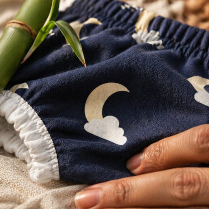 Mimi Kids Brief (2-6Y) | Moon + Cloud | Stardust | Bamboo-Cotton, Tagless, Antibacterial | 2-6Y
