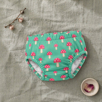 Mimi Kids Brief (2-6Y) | Mushroom Magic | Blossom | Bamboo-Cotton, Tagless, Antibacterial | 2-6Y