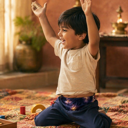 Mimi Kids Brief (2-6Y) | Nebula | Stardust | Bamboo-Cotton, Tagless, Antibacterial | 2-6Y