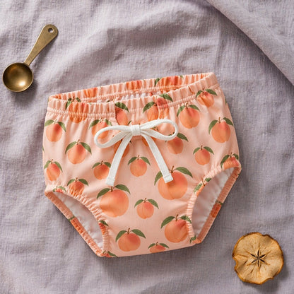 Mimi Kids Brief (2-6Y) | Peach Garden | Orchard | Bamboo-Cotton, Tagless, Antibacterial | 2-6Y