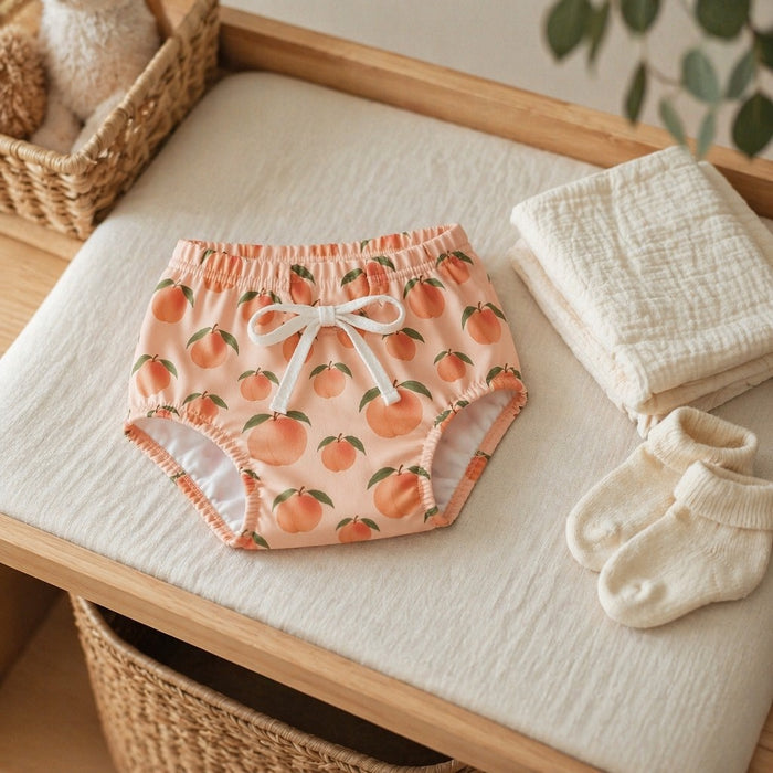 Mimi Kids Brief (2-6Y) | Peach Garden | Orchard | Bamboo-Cotton, Tagless, Antibacterial | 2-6Y