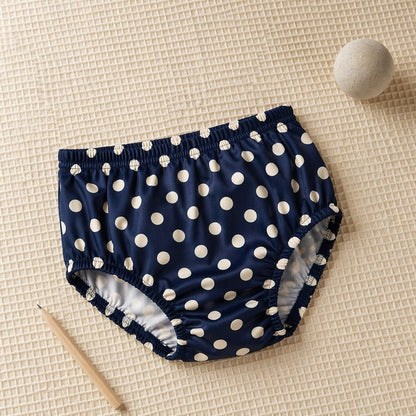 Mimi Kids Brief (2-6Y) | Polka Dots | Geo Play | Bamboo-Cotton, Tagless, Antibacterial | 2-6Y