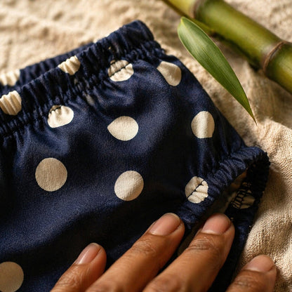 Mimi Kids Brief (2-6Y) | Polka Dots | Geo Play | Bamboo-Cotton, Tagless, Antibacterial | 2-6Y