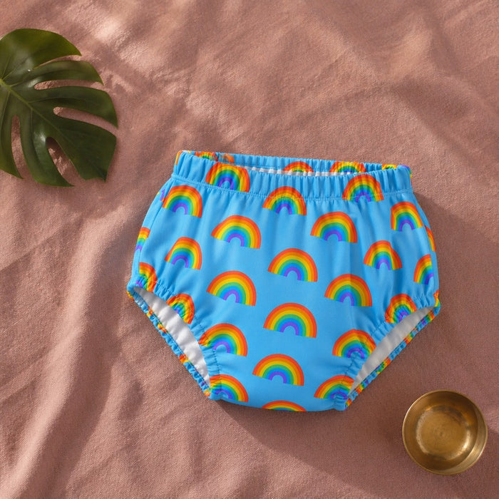 Mimi Kids Brief (2-6Y) | Rainbow Arc | Monsoon Magic | Bamboo-Cotton, Tagless, Antibacterial | 2-6Y