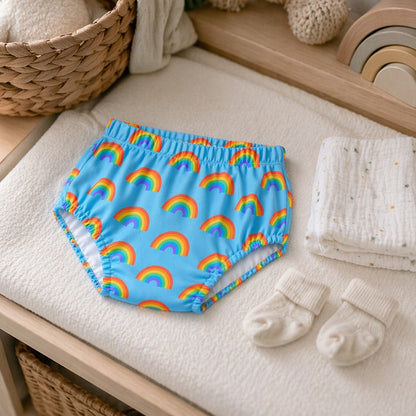 Mimi Kids Brief (2-6Y) | Rainbow Arc | Monsoon Magic | Bamboo-Cotton, Tagless, Antibacterial | 2-6Y