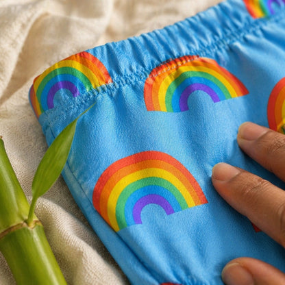 Mimi Kids Brief (2-6Y) | Rainbow Arc | Monsoon Magic | Bamboo-Cotton, Tagless, Antibacterial | 2-6Y