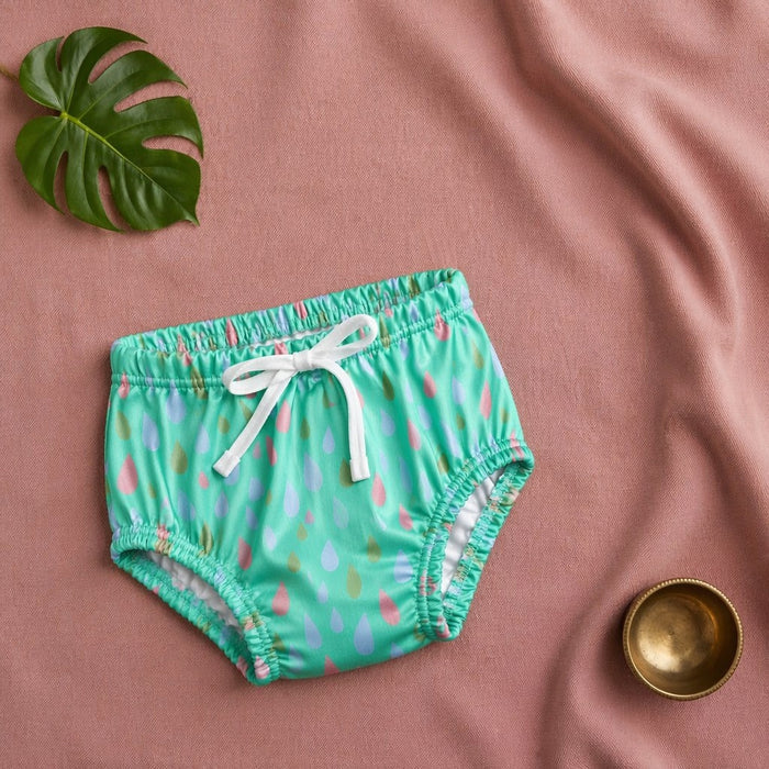 Mimi Kids Brief (2-6Y) | Raindrop Scatter | Monsoon Magic | Bamboo-Cotton, Tagless, Antibacterial | 2-6Y