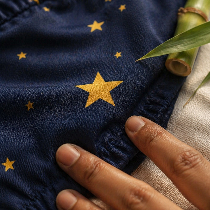 Mimi Kids Brief (2-6Y) | Scattered Stars | Stardust | Bamboo-Cotton, Tagless, Antibacterial | 2-6Y