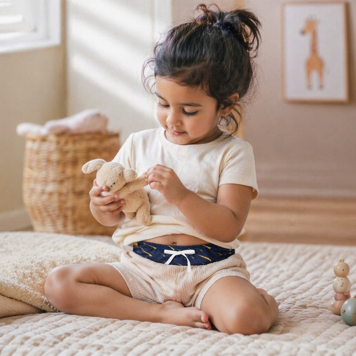 Mimi Kids Brief (2-6Y) | Shooting Stars | Stardust | Bamboo-Cotton, Tagless, Antibacterial | 2-6Y