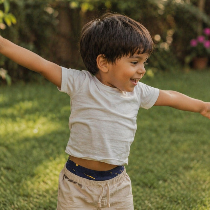 Mimi Kids Brief (2-6Y) | Shooting Stars | Stardust | Bamboo-Cotton, Tagless, Antibacterial | 2-6Y