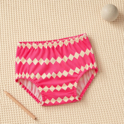 Mimi Kids Brief (2-6Y) | Zigzag | Geo Play | Bamboo-Cotton, Tagless, Antibacterial | 2-6Y