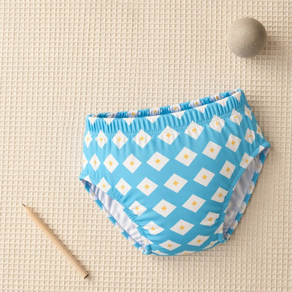 Mimi Kids Brief (6-12Y) | Argyle | Geo Play | Bamboo-Cotton, Tagless, Antibacterial | 6-12Y