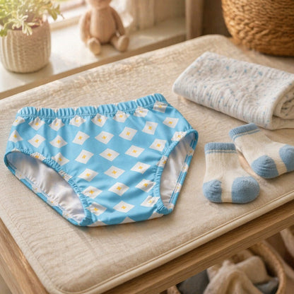 Mimi Kids Brief (6-12Y) | Argyle | Geo Play | Bamboo-Cotton, Tagless, Antibacterial | 6-12Y