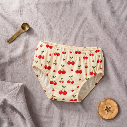 Mimi Kids Brief (6-12Y) | Cherry Pair | Orchard | Bamboo-Cotton, Tagless, Antibacterial | 6-12Y