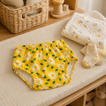 Mimi Kids Brief (6-12Y) | Daisy Chain | Blossom | Bamboo-Cotton, Tagless, Antibacterial | 6-12Y
