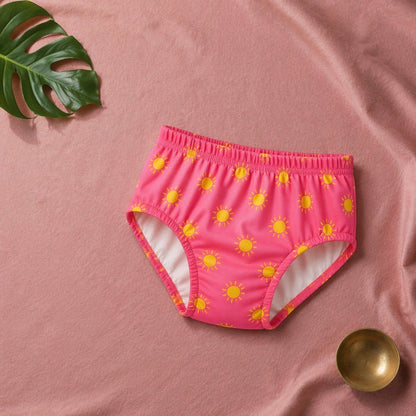 Mimi Kids Brief (6-12Y) | Golden Sun | Monsoon Magic | Bamboo-Cotton, Tagless, Antibacterial | 6-12Y