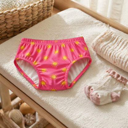 Mimi Kids Brief (6-12Y) | Golden Sun | Monsoon Magic | Bamboo-Cotton, Tagless, Antibacterial | 6-12Y