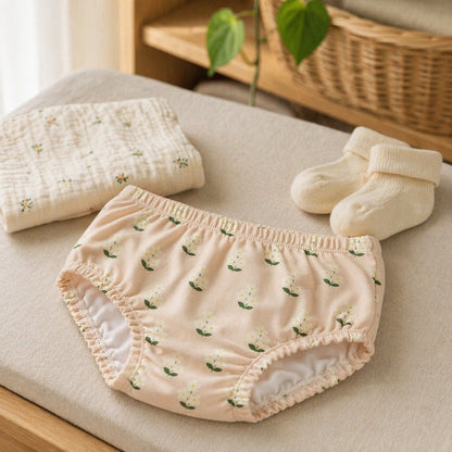 Mimi Kids Brief (6-12Y) | Jasmine Bunch | Tropicale | Bamboo-Cotton, Tagless, Antibacterial | 6-12Y